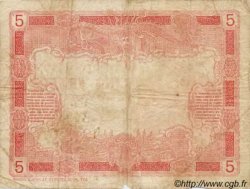 5 Francs TAHITI  1923 P.04 B+