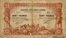 100 Francs TAHITI  1920 P.06b B
