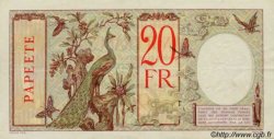 20 Francs TAHITI  1936 P.12c TTB+