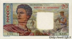 20 Francs TAHITI  1960 P.21c pr.NEUF