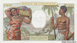 1000 Francs TAHITI  1954 P.15bs ST