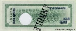 100 Francs TAHITI  1943 P.17bs pr.NEUF