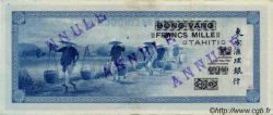 1000 Francs Spécimen TAHITI  1943 P.18bs SPL