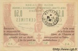 50 Centimes OCÉANIE  1942 P.10 TTB+