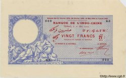 20 Francs DJIBOUTI  1909 P.02 pr.NEUF