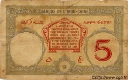 5 Francs DJIBOUTI  1936 P.06b B
