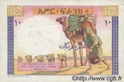 10 Francs DJIBOUTI  1946 P.19 TTB+