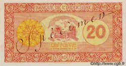 20 Francs Palestine DJIBOUTI  1945 P.15s pr.NEUF