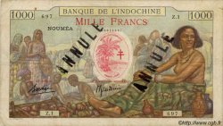 1000 Francs NOUVELLES HÉBRIDES  1941 P.14A TB