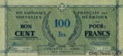 100 Francs NEUE HEBRIDEN  1943 P.03 VZ+