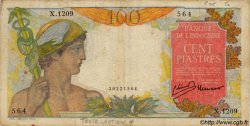 100 Piastres INDOCHINE FRANÇAISE  1947 P.082a TB+