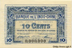 10 Cents Spécimen INDOCHINE FRANÇAISE  1920 P.043s pr.NEUF
