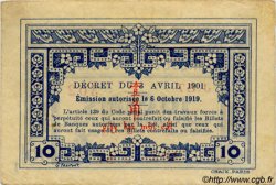 10 Cents INDOCHINE FRANÇAISE  1920 P.044 TTB+