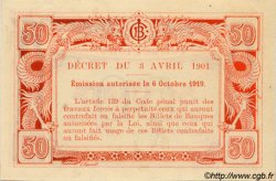 50 Cents Épreuve INDOCHINE FRANÇAISE  1920 P.046 (ref) SPL