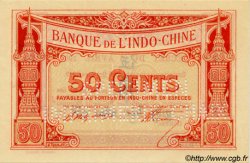 50 Cents INDOCHINE FRANÇAISE  1920 P.047s NEUF