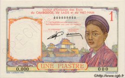 1 Piastre FRENCH INDOCHINA  1953 P.092s