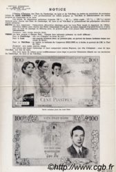 100 Piastres - 100 Dong INDOCHINE FRANÇAISE  1954 P.108 TTB