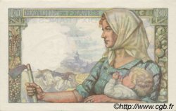 10 Francs MINEUR FRANCIA  1943 F.08.08 FDC