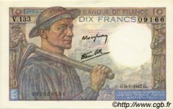 10 Francs MINEUR FRANCE  1947 F.08.17 NEUF