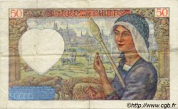 50 Francs JACQUES CŒUR FRANCE  1940 F.19.04 TTB+