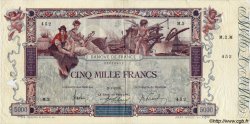 5000 Francs FLAMENG FRANCE  1918 F.43.01 pr.TTB