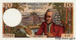 10 Francs VOLTAIRE FRANCE  1963 F.62.03 pr.NEUF