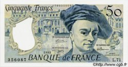 50 Francs QUENTIN DE LA TOUR FRANCE  1992 F.67.18