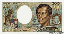 200 Francs MONTESQUIEU FRANCE  1985 F.70.05 SPL+