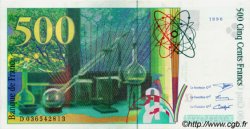 500 Francs PIERRE ET MARIE CURIE FRANCE  1996 F.76.03 NEUF
