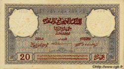 20 Francs MAROC  1924 P.12 TTB