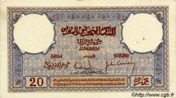 20 Francs MAROC  1929 P.18a SUP