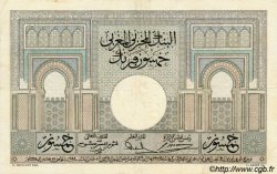 50 Francs MAROC  1938 P.21 TTB