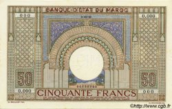 50 Francs MAROC  1935 P.21s pr.NEUF