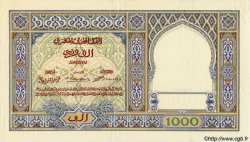 1000 Francs MOROCCO  1921 P.16a XF