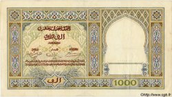 1000 Francs MAROC  1939 P.16c TTB+