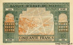 50 Francs MAROC  1943 P.40
