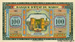 100 Francs MAROC  1943 P.27 pr.NEUF