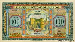 100 Francs MAROC  1944 P.27 SPL