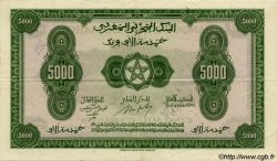 5000 Francs MAROC  1943 P.32s SUP
