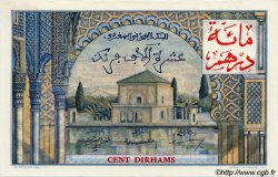 100 Dirhams sur 10000 Francs MAROC  1955 P.52 pr.NEUF