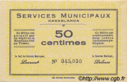 50 Centimes MAROC Casablanca 1919 P.- NEUF
