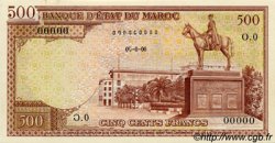 500 Francs Lyautey MAROC  1951 P.45As pr.NEUF