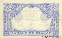 5 Francs BLEU FRANCE  1913 F.02.21 SUP
