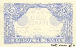 5 Francs BLEU FRANCE  1916 F.02.37 SUP