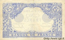 5 Francs BLEU FRANCE  1917 F.02.47 SUP