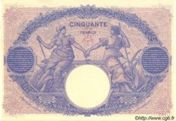 50 Francs BLEU ET ROSE FRANCE  1906 F.14.18 SUP+