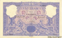 100 Francs BLEU ET ROSE FRANCE  1906 F.21.20 SUP+