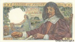 100 Francs DESCARTES FRANCE  1941 F.27.05 NEUF