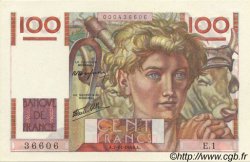 100 Francs JEUNE PAYSAN FRANCE  1945 F.28.01 SPL+