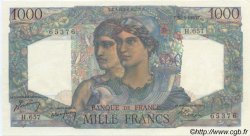 1000 Francs MINERVE ET HERCULE FRANCE  1950 F.41.32 SUP+ à SPL